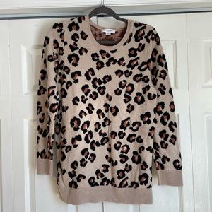 Motherhood Maternity cheetah print sweater